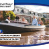 Win een vaararrangement met een elektrische sloep